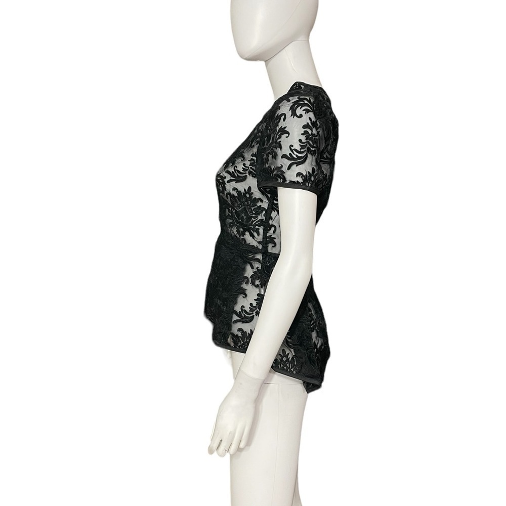 Staand Black Lace Top - Picture 4 of 8